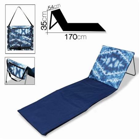 COLCHONETA ABATIBLE DESTEÑIDO 170X54X35CM - 16063