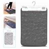 ALFOMBRA DE BAÑO 45X70CM PIEDRA GRIS URBAN LIVING - 24553