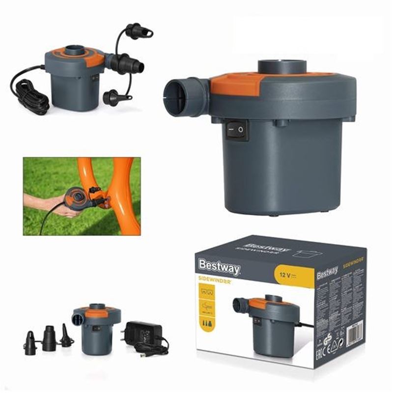 INFLADOR BOMBA DE AIRE ELECTRICO 220V BESTWAY - 62139