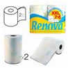 PACK 2 ROLLOS PAPEL DE COCINA AOBSORVENTE MAXI XXL RENOVA - 67147