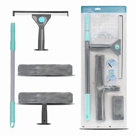 SET LIMPIEZA CRISTALES 5 PIEZAS URBAN LIVING - 11296