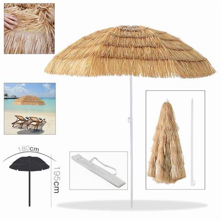 SOMBRILLA DE PLAYA COCO CON BOLSA TRANSPORTE - 237061