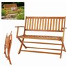 BANCO DE MADERA PLEGABLE JARDIN - 19697