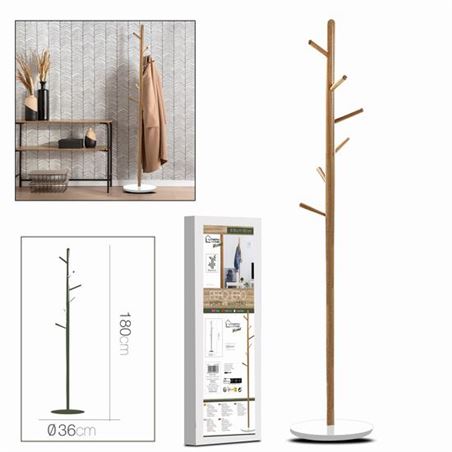PERCHERO DE PIEO BAMBU 180CM - 40137
