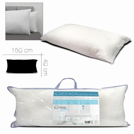 ALMOHADA VISCOELASTICA 150X40CM URBAN LIVING - 19012