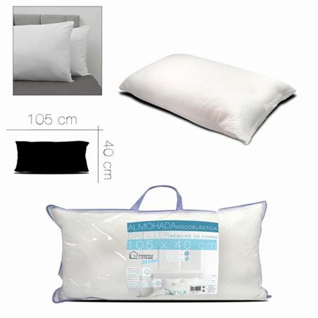 ALMOHADA VISCOELASTICA 105X40CM URBAN LIVING - 19010