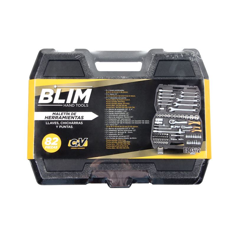 MALETIN HERRAMIENTAS C.V. 82 PCS 1/2 Y 1/4" BLIM - BL0342_02