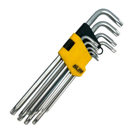 JUEGO LLAVES TORX LARGAS 9 PCS BLIM - BL0347_01