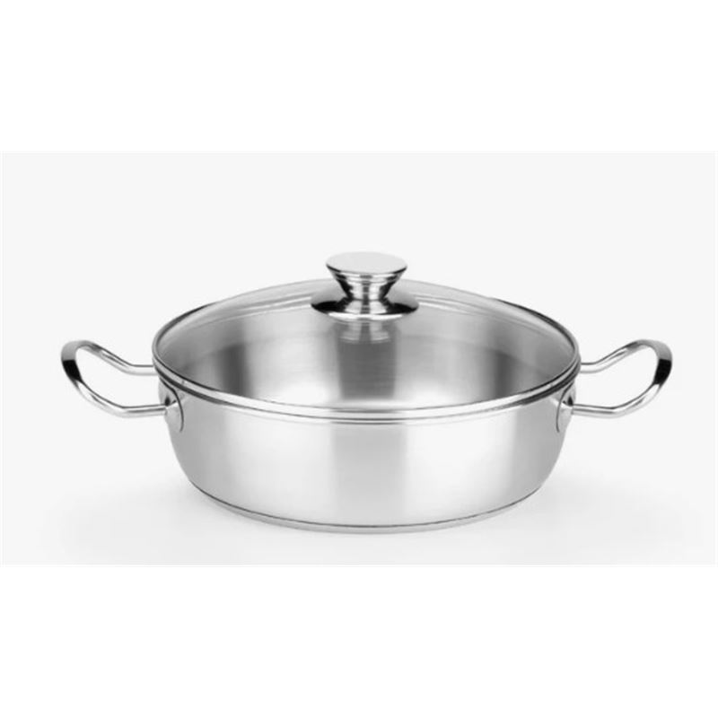 RUSTIDERA CON TAPA CRISTAL 1.5 LITROS 26CM CHEF MONIX - M460536-1