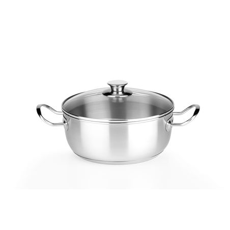 CACEROLA CON TAPA DE CRISTAL 26CM 5 LITROS CHEF MONIX - M460336