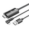 CABLE LIGHTNING A HDMI 1080P HD GB008 XO - XGB008