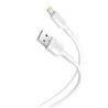 CABLE NB212 SILICONA USB - LIIGHTNING | 2.1A | 1 MTR | BLANCO XO - XONB212LGWH