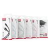 CABLE NB212 SILICONA USB - LIGHTNING | 2.1A | 1 MTR | NEGRO XO - XONB212