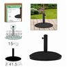 SOPORTE PARA SOMBRILLA CEMENTO NEGRO 41CM - 23877.