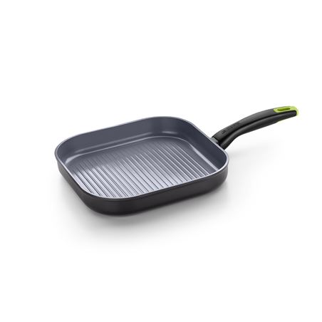 SARTEN GRILL ALUMINIO FORJADO RECICLADO 28CM ECO NATURE MONIX - M261231
