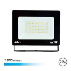 FOCO LED SERIE SUPER SLIM 20W | 1900LM | 6500K ELBAT - EB0470