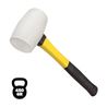 MAZO DE GOMA BLANCO 450GR. MANGO FIBRA BLIM - BL0318