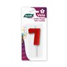 VELA ROJA NUMERO 7 ALGON - BA01022374954.