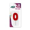 VELA ROJA NUMERO 0 ALGON - BA01022374947.