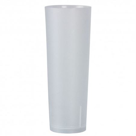 SET 20 VASOS TUBO REUTILIZABLES 330ML ALGON - BA01054375734