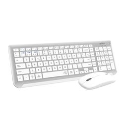 KIT TECLADO Y RATON BLUETOOTH PLATA /BLANCO SUBBLIM - 1366966