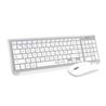 KIT TECLADO Y RATON BLUETOOTH PLATA /BLANCO SUBBLIM - 1366966