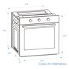 HORNO DE ENCASTRE 60 LITROS ACERO MX-HE2657 MX-ONDA - MX-HE2657-2