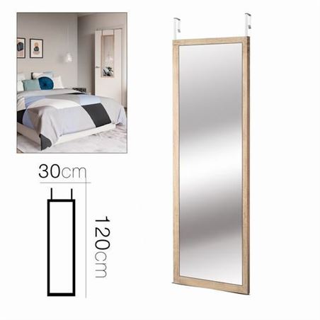 ESPEJO PARA PUERTA MADERA 30X120 URBAN LIVING - 24060.
