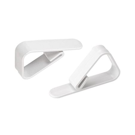SET 10 PINZAS SUJETAMANTELES PLASTICO BLANCO ALGON - BA01054375281.
