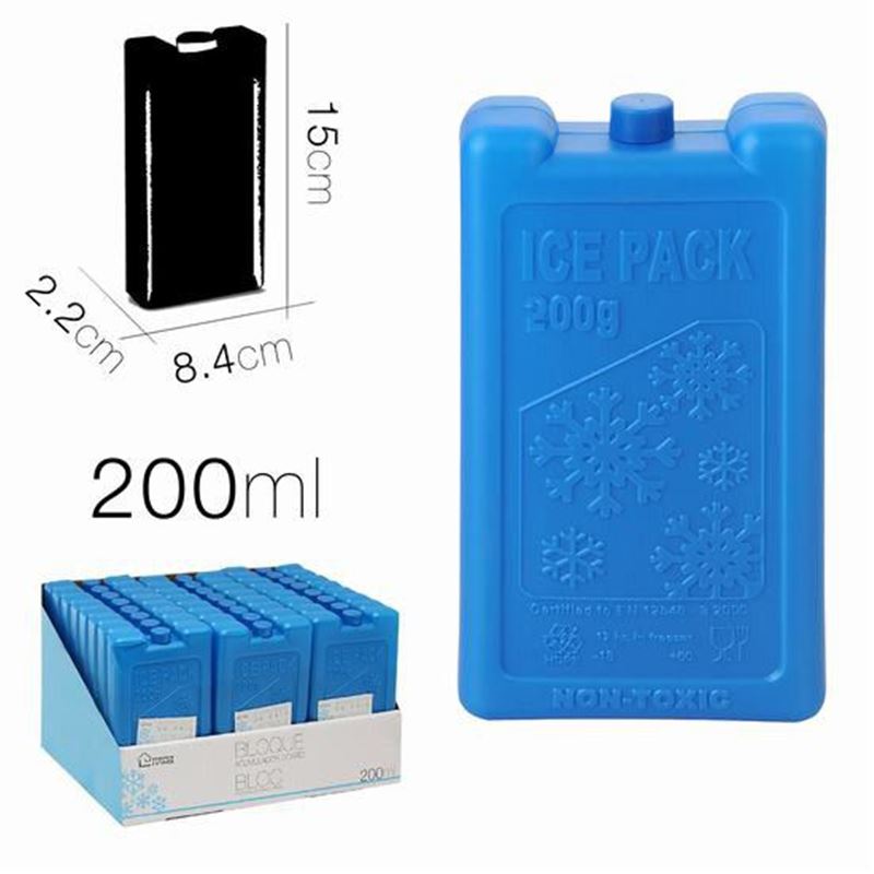 ACUMULADOR DE FRIO PARA NEVERAS PORTATILES 200ML 2.2X8.4X15CM - 14774.