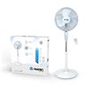 VENTILADOR DE PIE 16" 40CM 40W CON MANDO A DISTANCIA BLANCO - 26045
