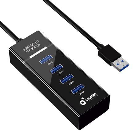 HUB USB 3.0 4 PUERTOS CROMAD - CR1119