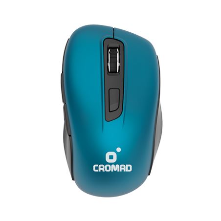 RATON X70 INALAMBRICO AZUL CROMAD - CR1127