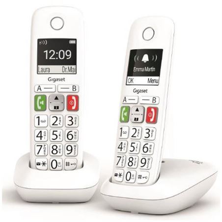 TELEFONO INALAMBRICO E290 DUO | TECLAS GRANDES | GIGASET - 1330888