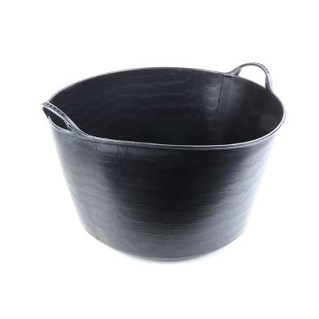 CUBETA REDONDA FLEXIBLE 52 LITROS NEGRO MADER - 99902