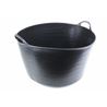 CUBETA REDONDA FLEXIBLE 52 LITROS NEGRO MADER - 99902