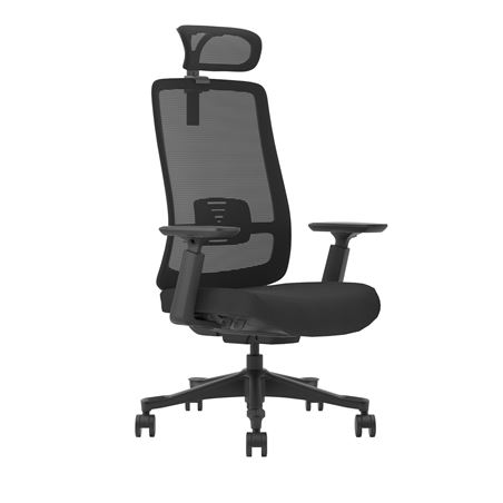 SILLA OFICINA GAMA SENIOR SE9000 CROMAD - CR1131