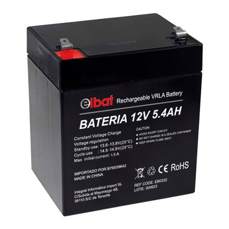 BATERIA 12V | 5.4AH ELBAT - EB0332