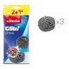 PACK 3 ESTROPAJOS ACERO INOX SPIRAL VILEDA - 10855F-1