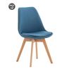 PACK 2 SILLAS DESIGN D400 TELA AZUL OSCURO MUVIP - MV0496