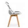 PACK 2 SILLAS DESIGN D400 TELA PATCHWORK MUVIP - MV0497-2