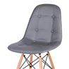 PACK 2 SILLAS DESIGN D300 GRISES MUVIP - MV0499-2
