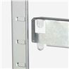 ESTANTERIA METÁLICA ESQUINERA GALVANIZADA 5 BALDAS 180X90X40X90CM BLIM - BL0400-3