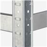 ESTANTERIA METÁLICA ESQUINERA GALVANIZADA 5 BALDAS 180X90X40X90CM BLIM - BL0400-4