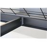ESTANTERIA METÁLICA INDUSTRIAL NEGRA 4 BALDAS 195X183X61CM BLIM - BL0399-2