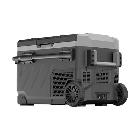NEVERA DE COMPRESOR PORTATIL CON RUEDAS 49 LITROS 60W DOBLE ZONA MUVIP - MV0517-5