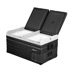 NEVERA PORTATIL CON COMPRESOR LG 90 LITROS DOBLE ZONA MUVIP - MV0514