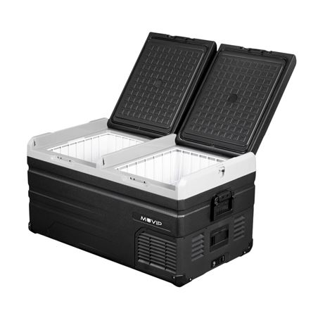 NEVERA PORTATIL CON COMPRESOR LG 90 LITROS DOBLE ZONA MUVIP - MV0514