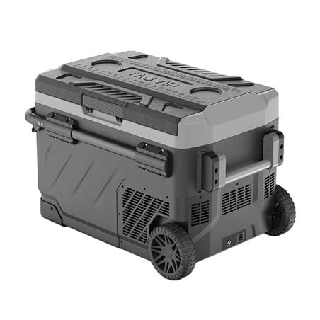 NEVERA DE COMPRESOR PORTATIL CON RUEDAS 40 LITROS 60W DOBLE ZONA MUVIP - MV0516-1