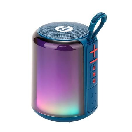 ALTAVOZ BLUETOOTH LIGHT BOOM 5W AZUL COOLSOUND - CS0258